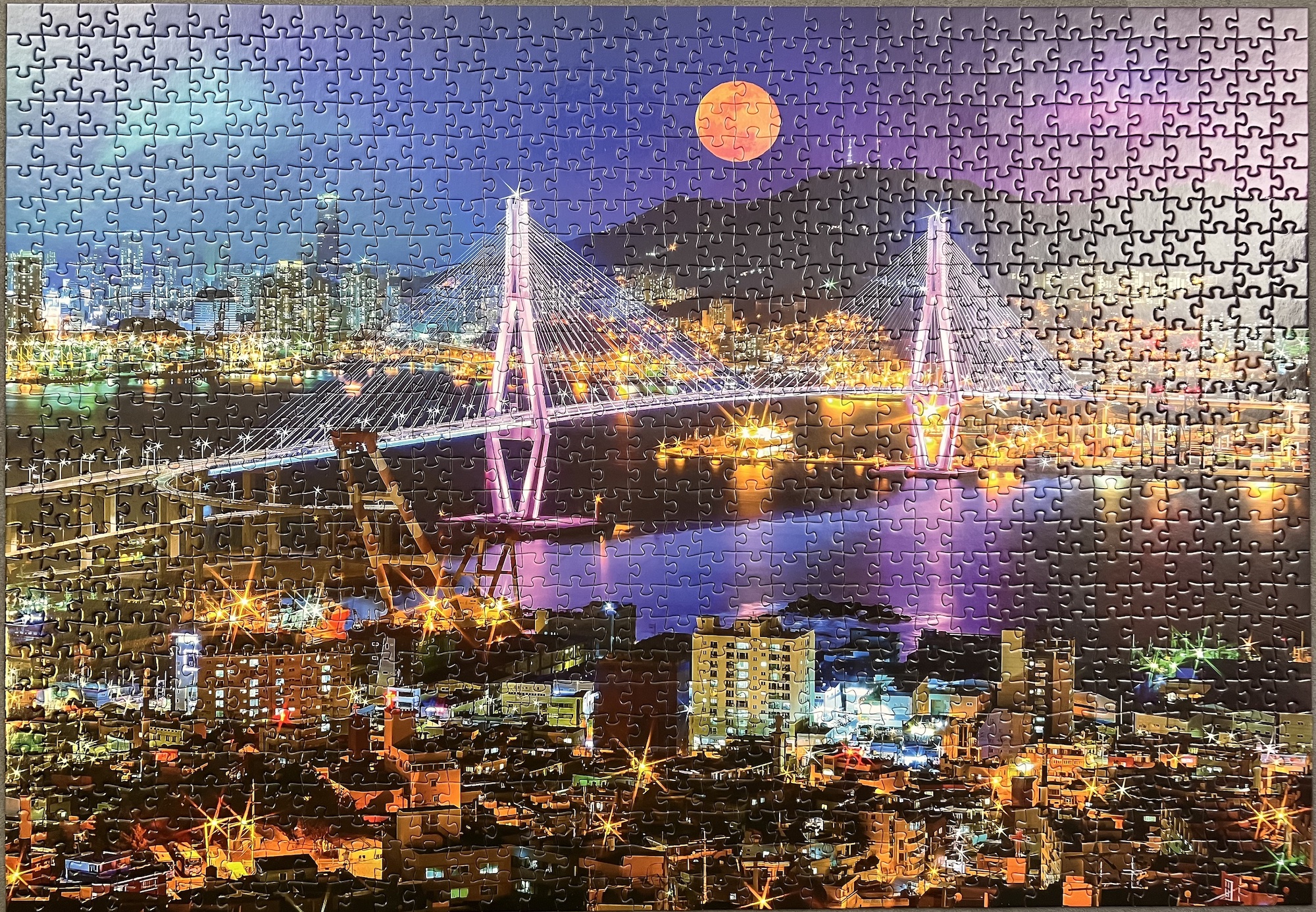 “Night City” by Gerjato Puzzles (1000 pieces) Puzzling Beats